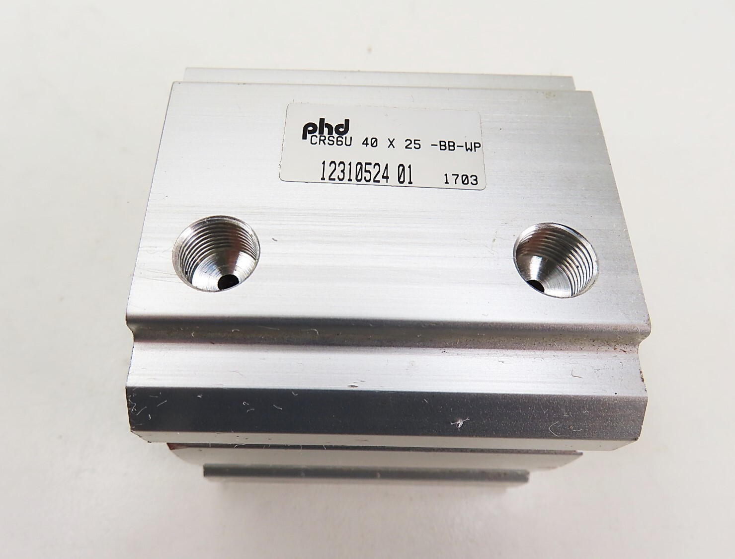 PHD CRS6U 40 X 25-BB-WP Pneumatic Cylinder 40mm Bore x 25mm Stroke NEW NO BOX