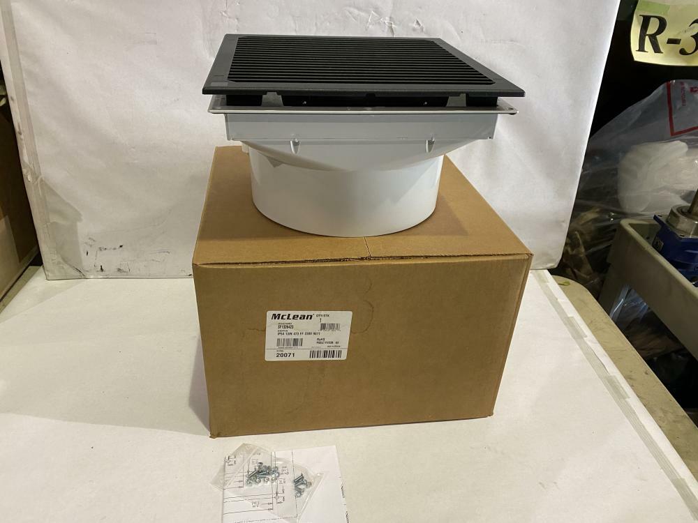 MCLEAN / HOFFMAN COOLING FAN # ST-1326423 230VAC 1PH. 165WATTS IP54 NEW!
