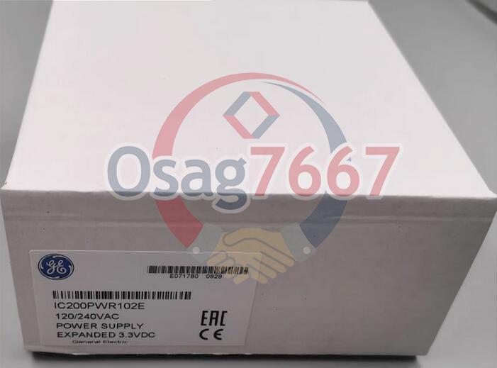 ONE GE FANUC IC200PWR102 120/240VAC POWER SUPPLY EXPANDED 3.3VDC New