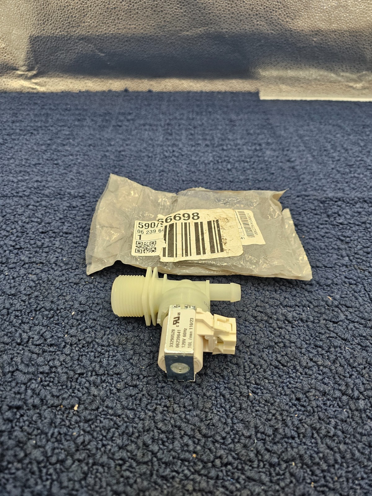 33290528 Water Path Sub Assembly Solenoid Valve 120V 60Hz 10L/min