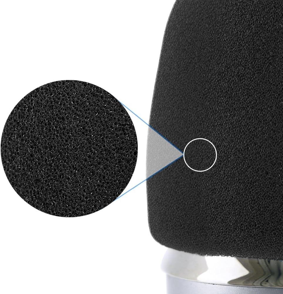 SUNMON Microphone Foam Windscreen Cover for Blue Yeti, Yeti Pro and Yeti X Micro