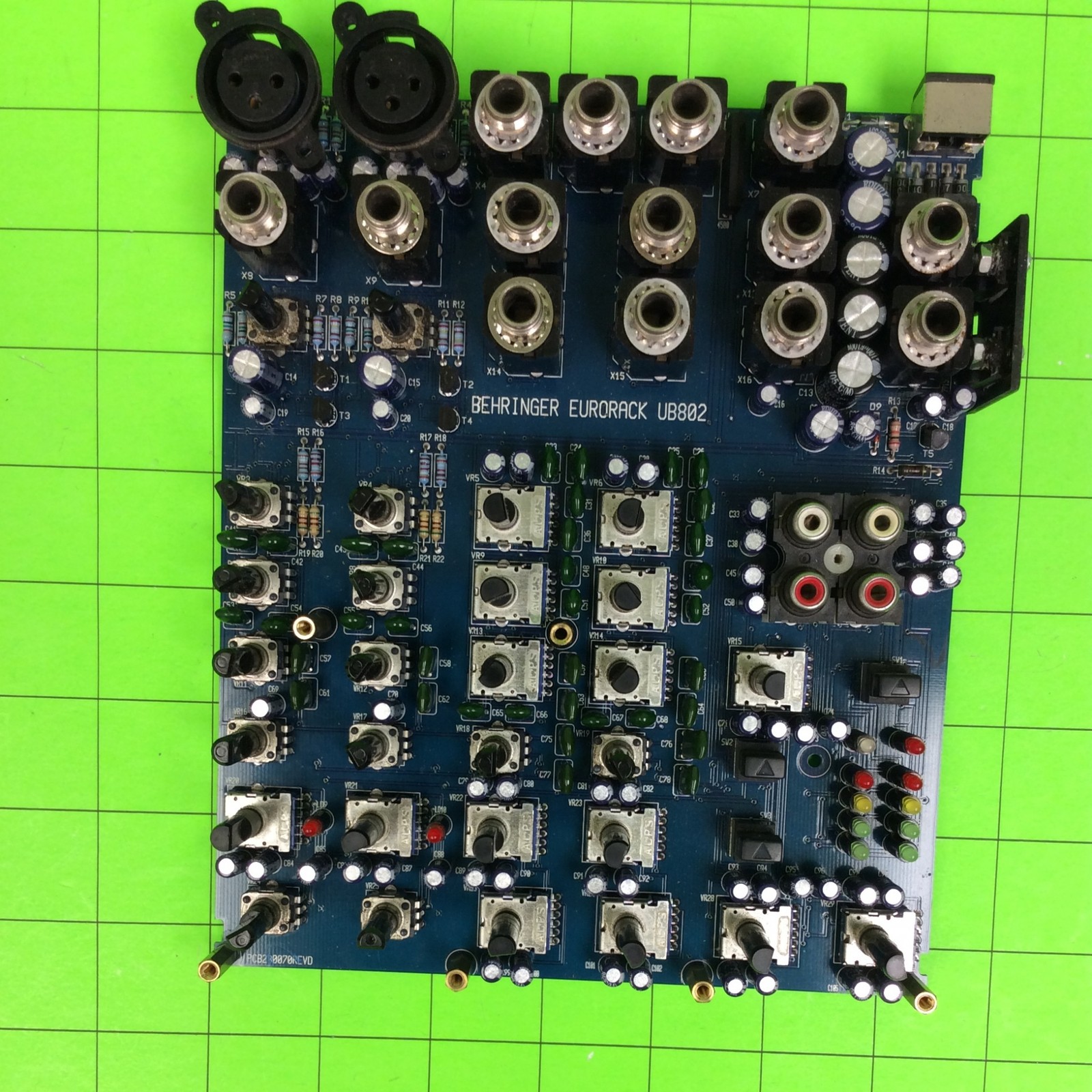 Behringer Eurorack UB802 Audio Mixer Main Board