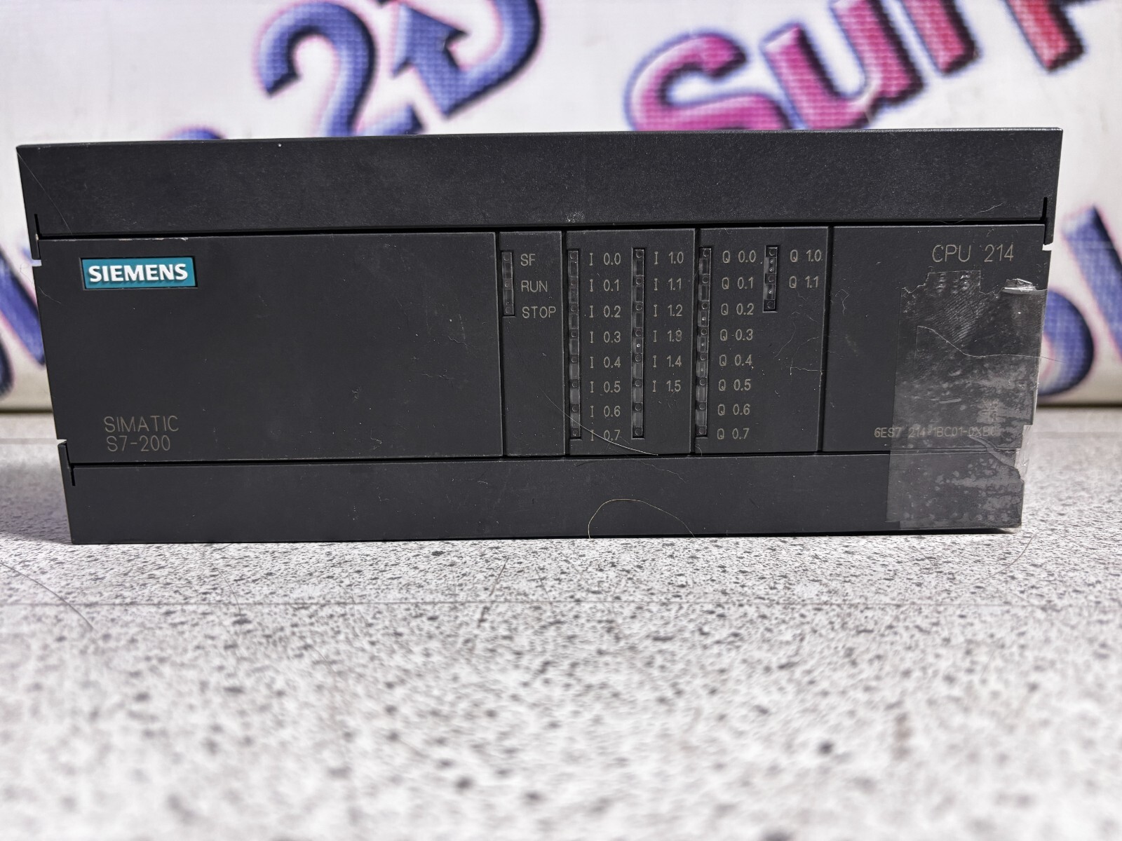 Siments Model GES7 214-1BC01-0XGB0 CPU 214 PLC.