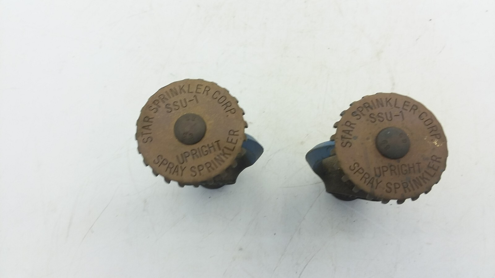 STAR SPRINKLER CORP SSU-1 SPRAY SPRINKLER UPRIGHT LOT OF 2 NNB