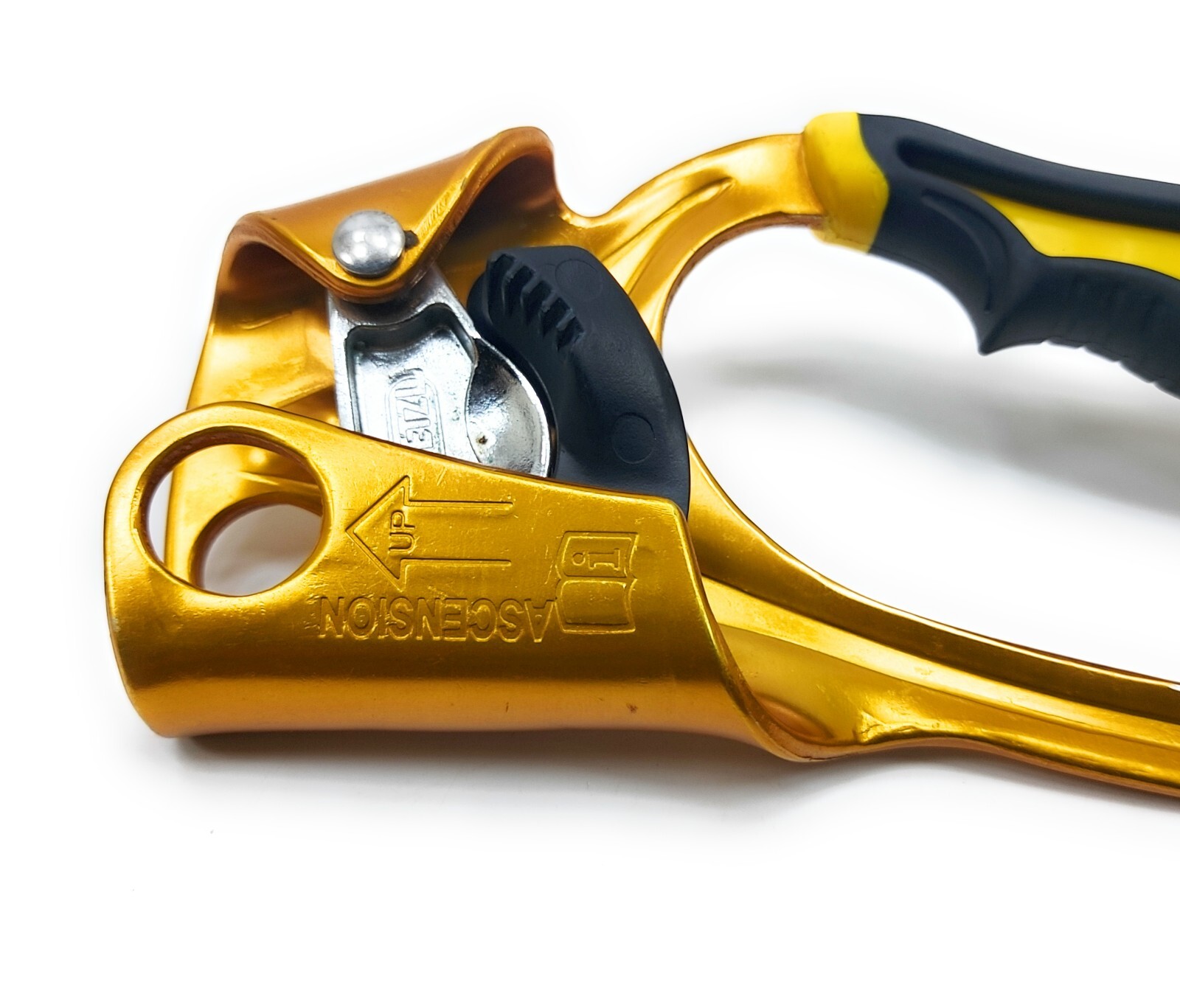 Petzl 10153FU7288 Ascension Handled Rope Clamp 152841