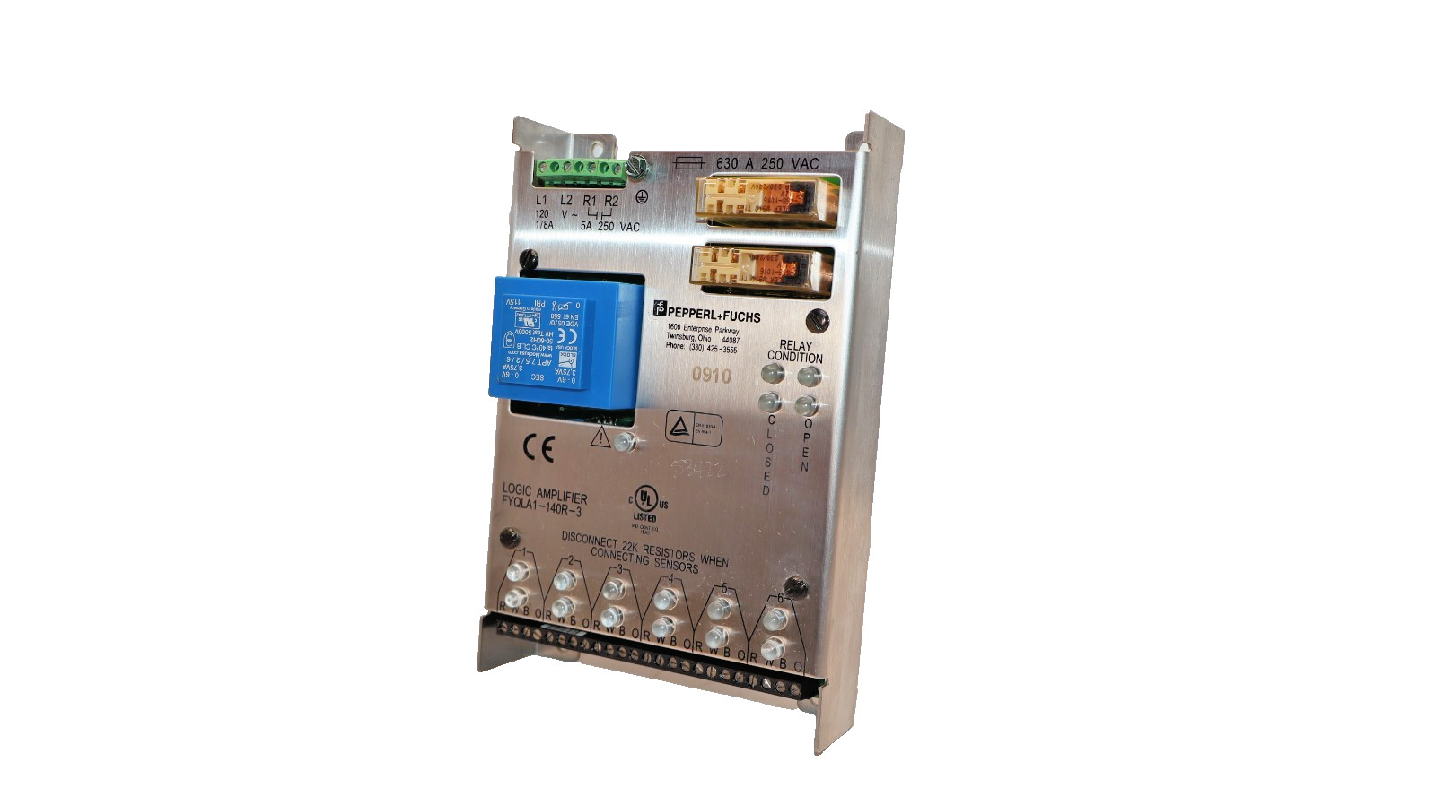 Pepperl + Fuchs FYQLA1-140R-3 , FYQLA1140R3 Logic Amplifier