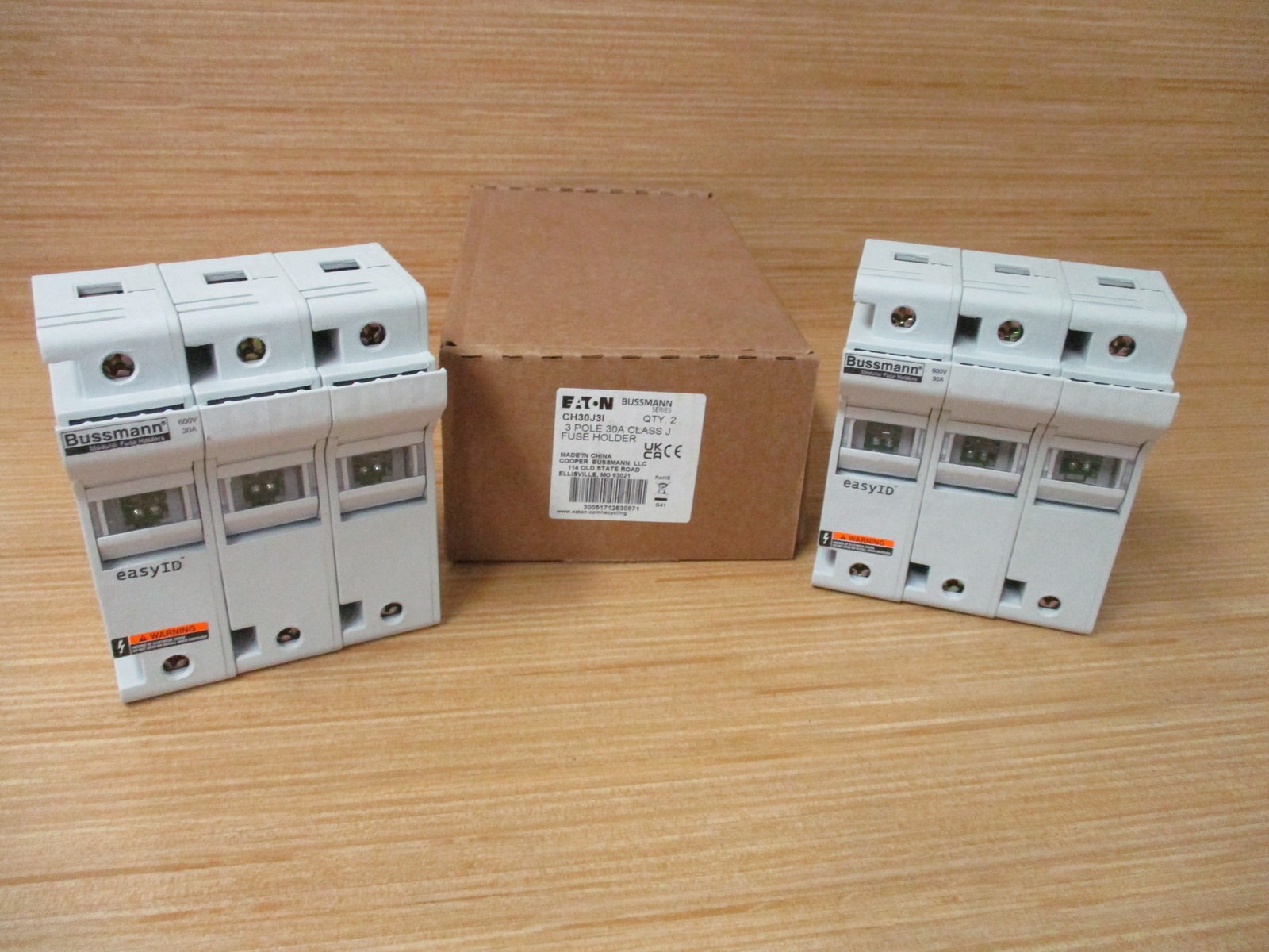 Eaton CH30J3I Bussmann Fuse Holder (Pack of 6)