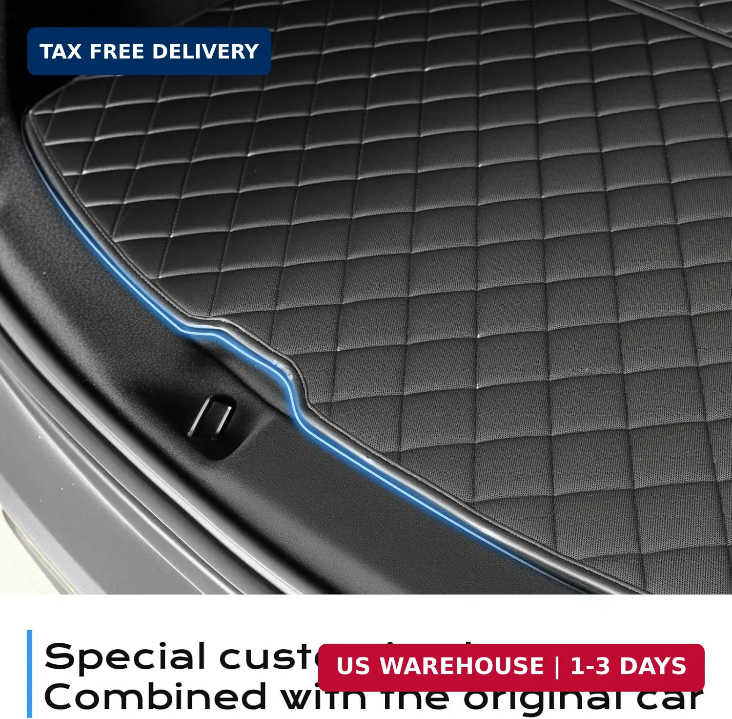 for Tesla Model Y Juniper Cargo Liner Trunk Pet Mat for Dogs Rear Seat Cover for