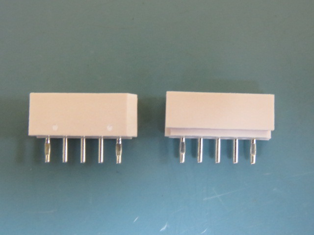 MOLEX 0099990989 Qty of 60 per Lot Connector Header Through Hole 5 position 0.0