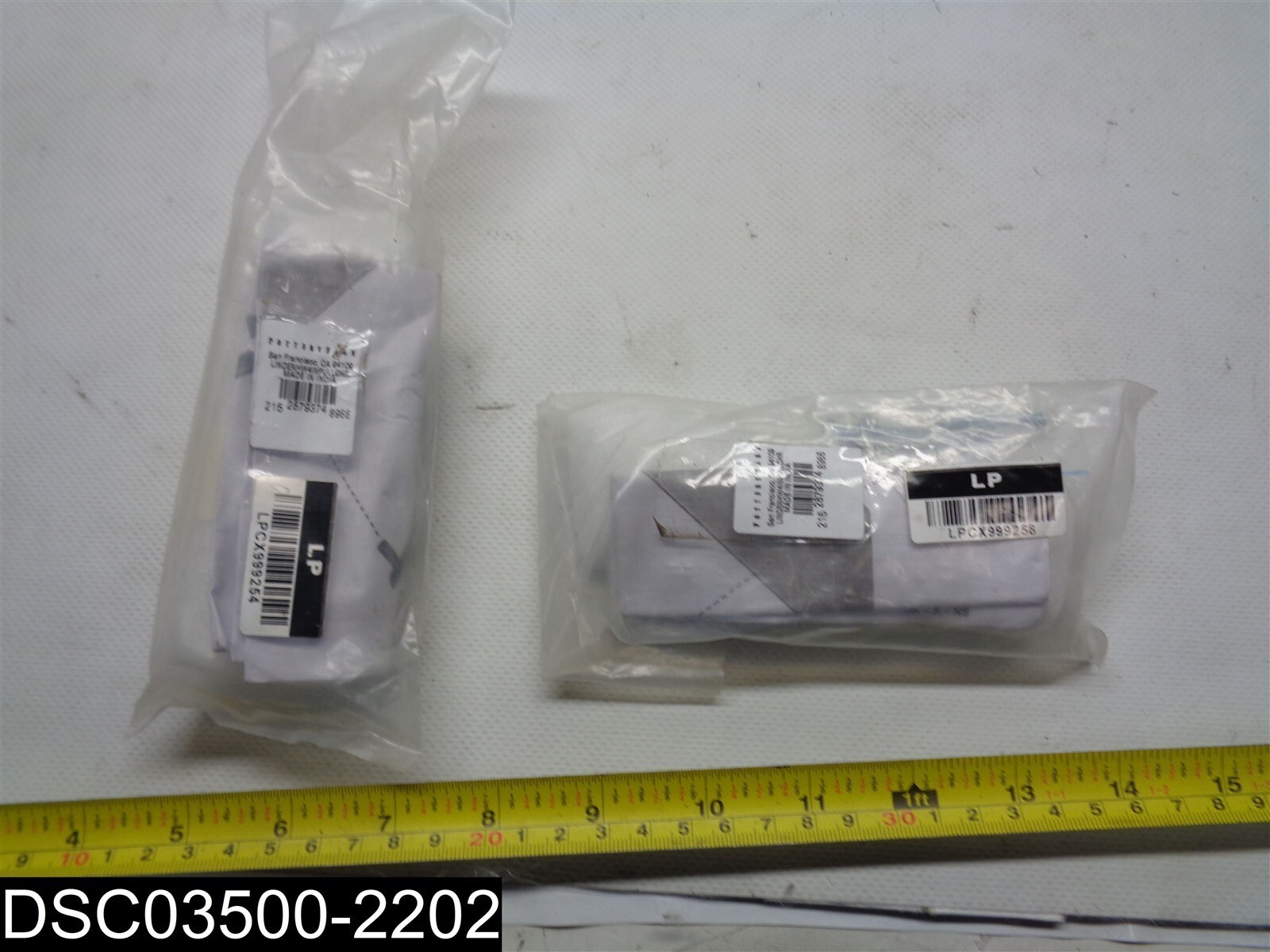 QTY=2: LPCX999254 Pottery Barn Chrome 4″ Linden Drawer Pull 21528793748966