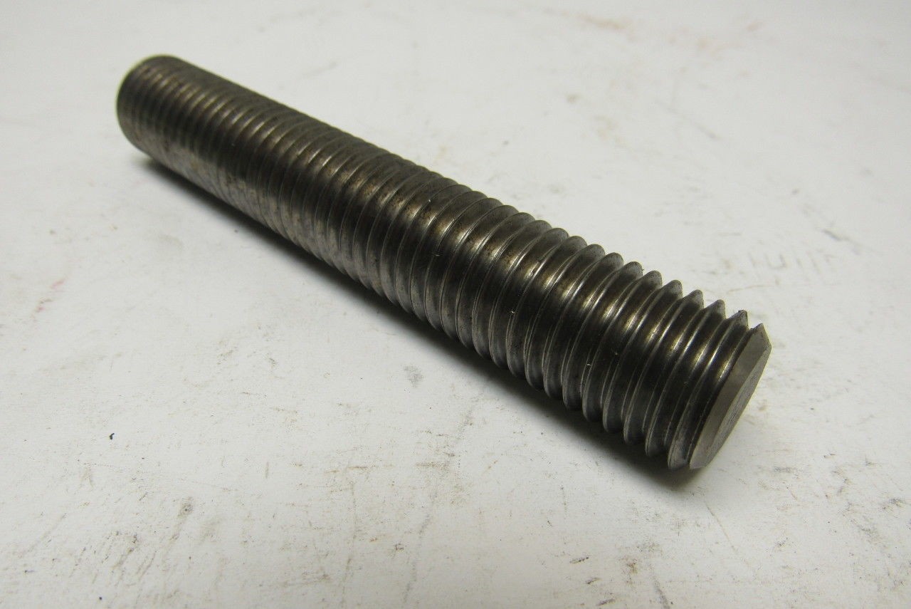 3/4″-10×4-1/4″ (OAL 4-1/2″) A320 L7 Fully Threaded Stud lot of 6