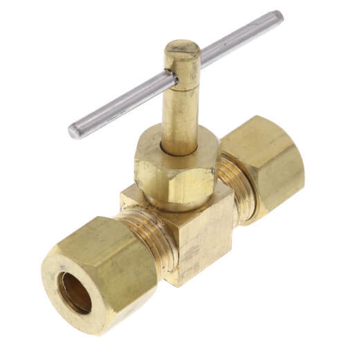 BrassCraft 1/4″ Brass Straight Needle Valve For Industrial Use