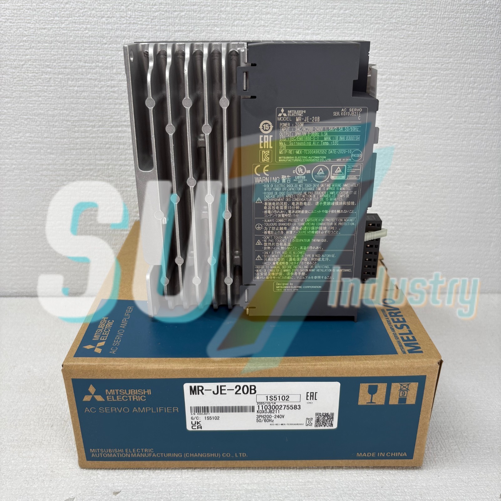 #1pcs new Mitsubishi MR-JE-20B Servo Driver