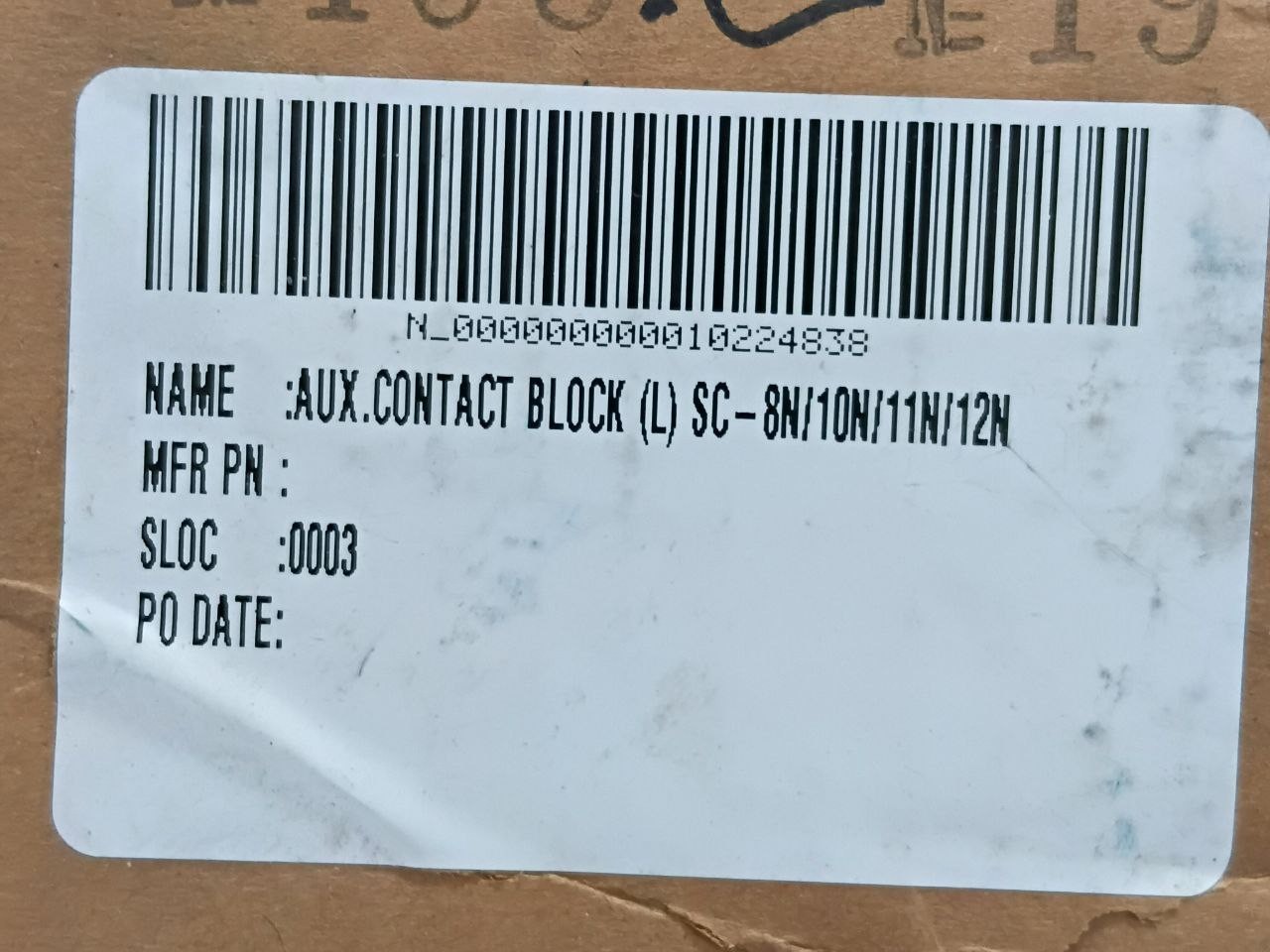 Terasaki SC-8N/10N/11N/12N Auxiliary Contact Block (L & R) (Pack of 3 Sets)