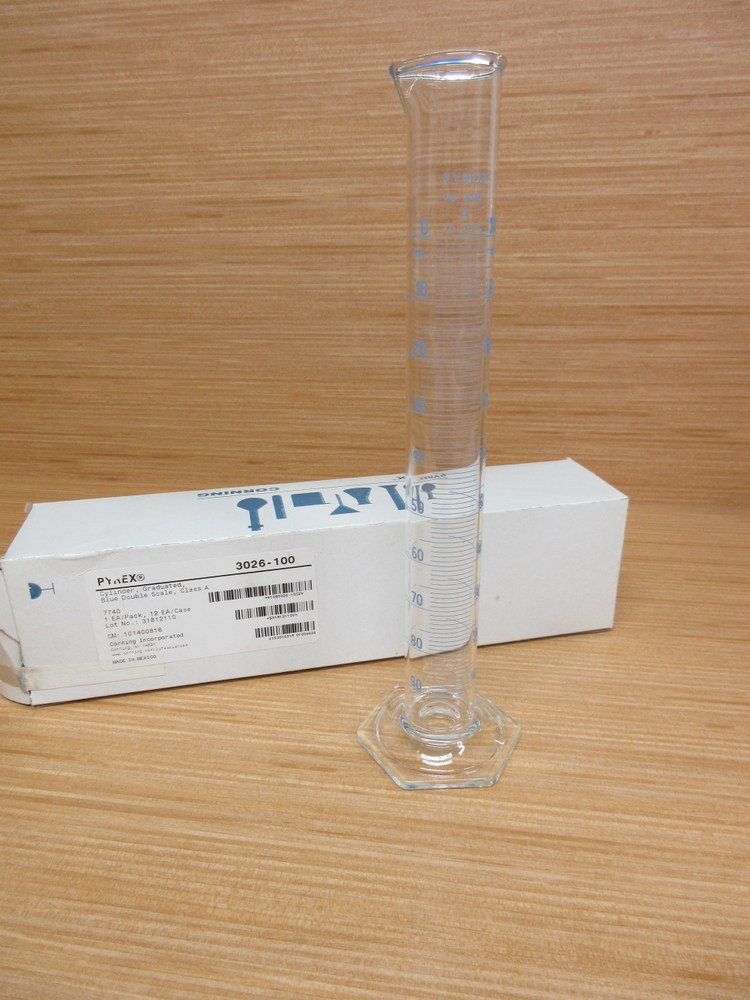 Pyrex 3026-100 Corning Cylinder 3026 (Pack of 3)