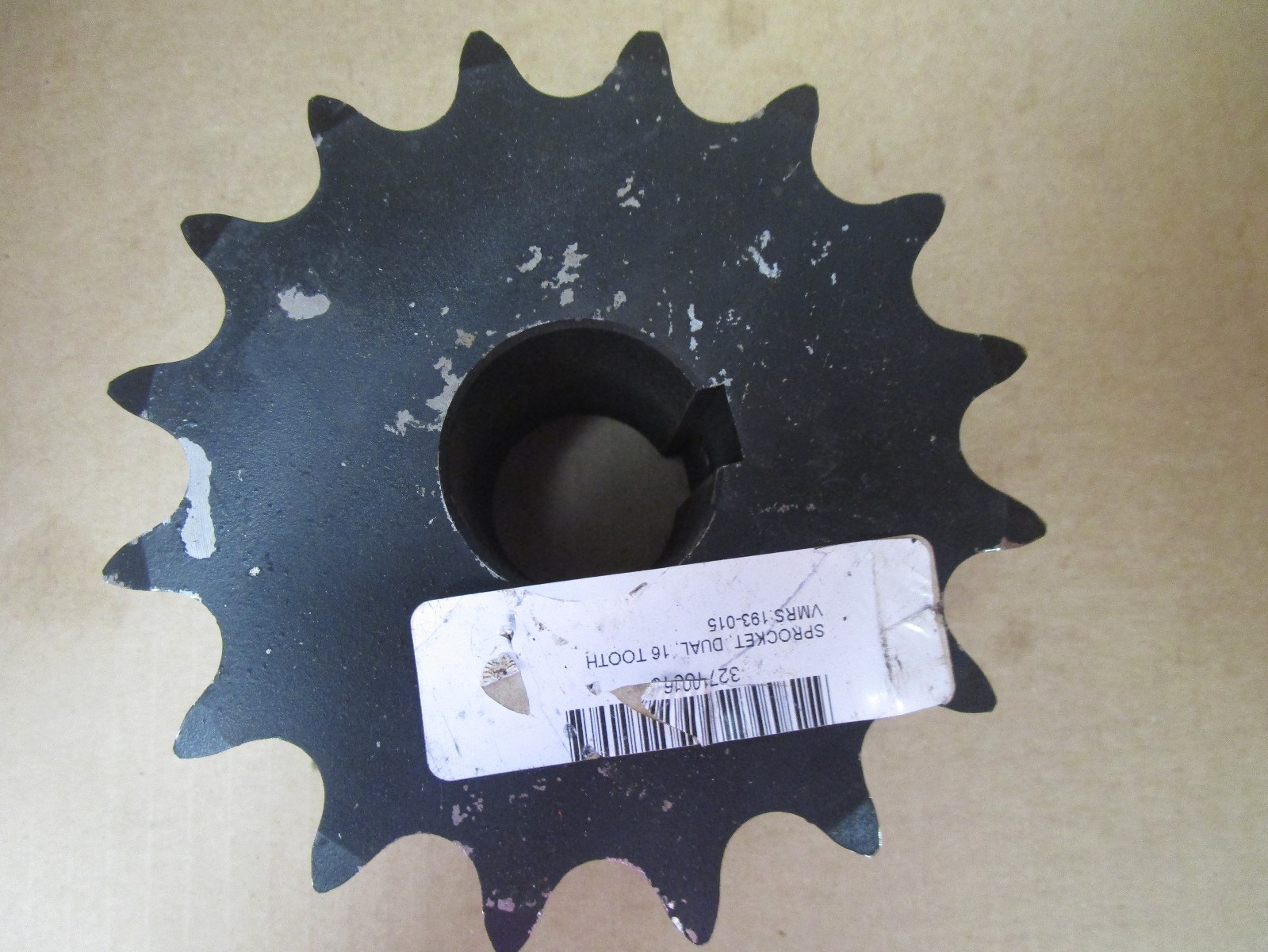 MARTIN SPROCKET DS16A16 DOUBLE SINGLE 1-9/16″ BORE 15/32″ KEYWAY 16 TEETH