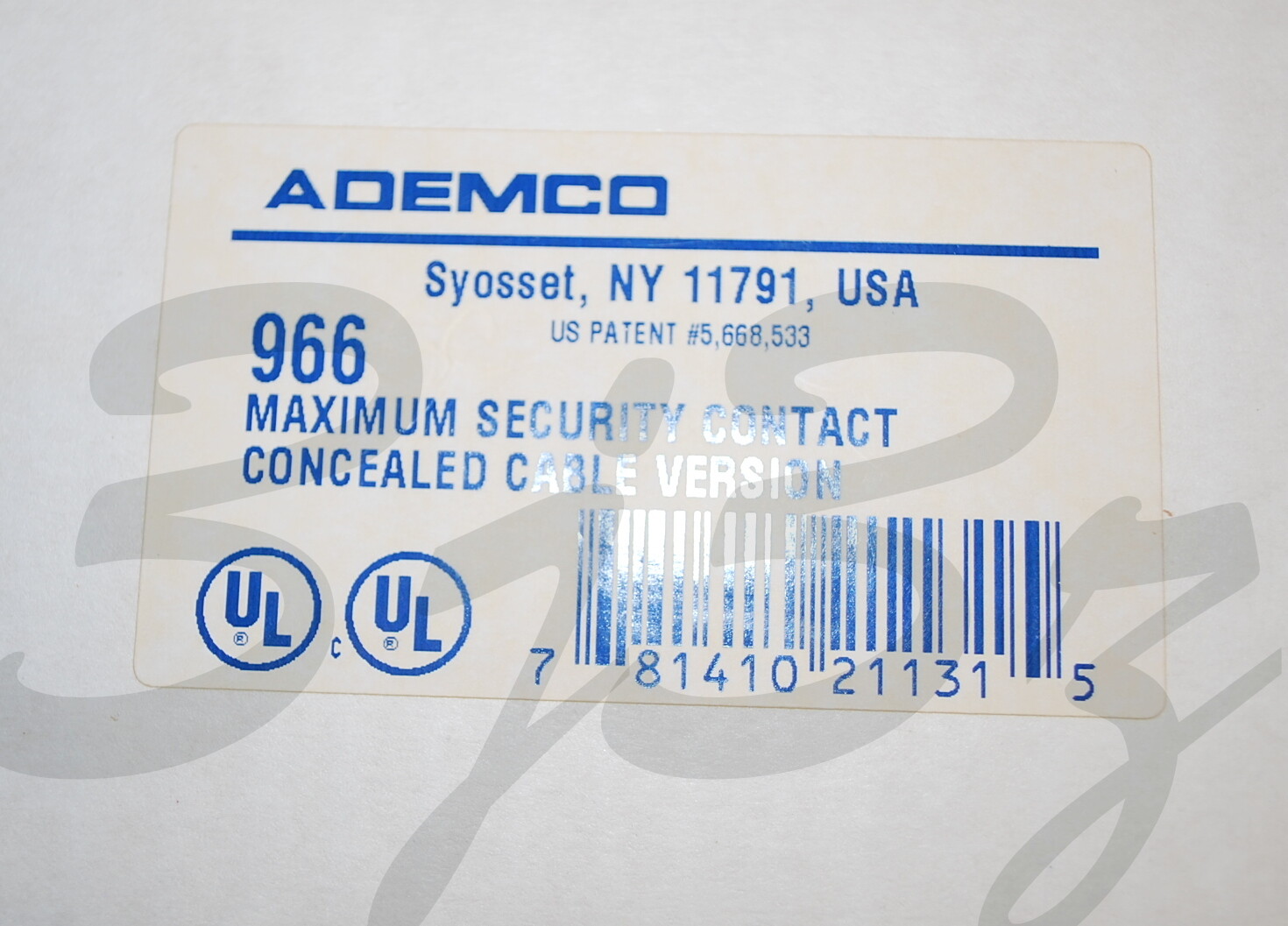ADEMCO 966 Maximum Security Contact