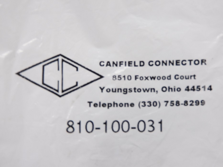 CANFIELD CONNECTOR 810-100-031 NSMP