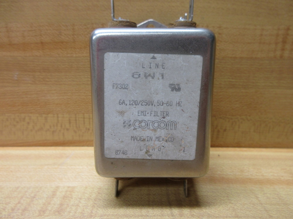 TE Connectivity F7302 Corcom Power Line Filter 6W1