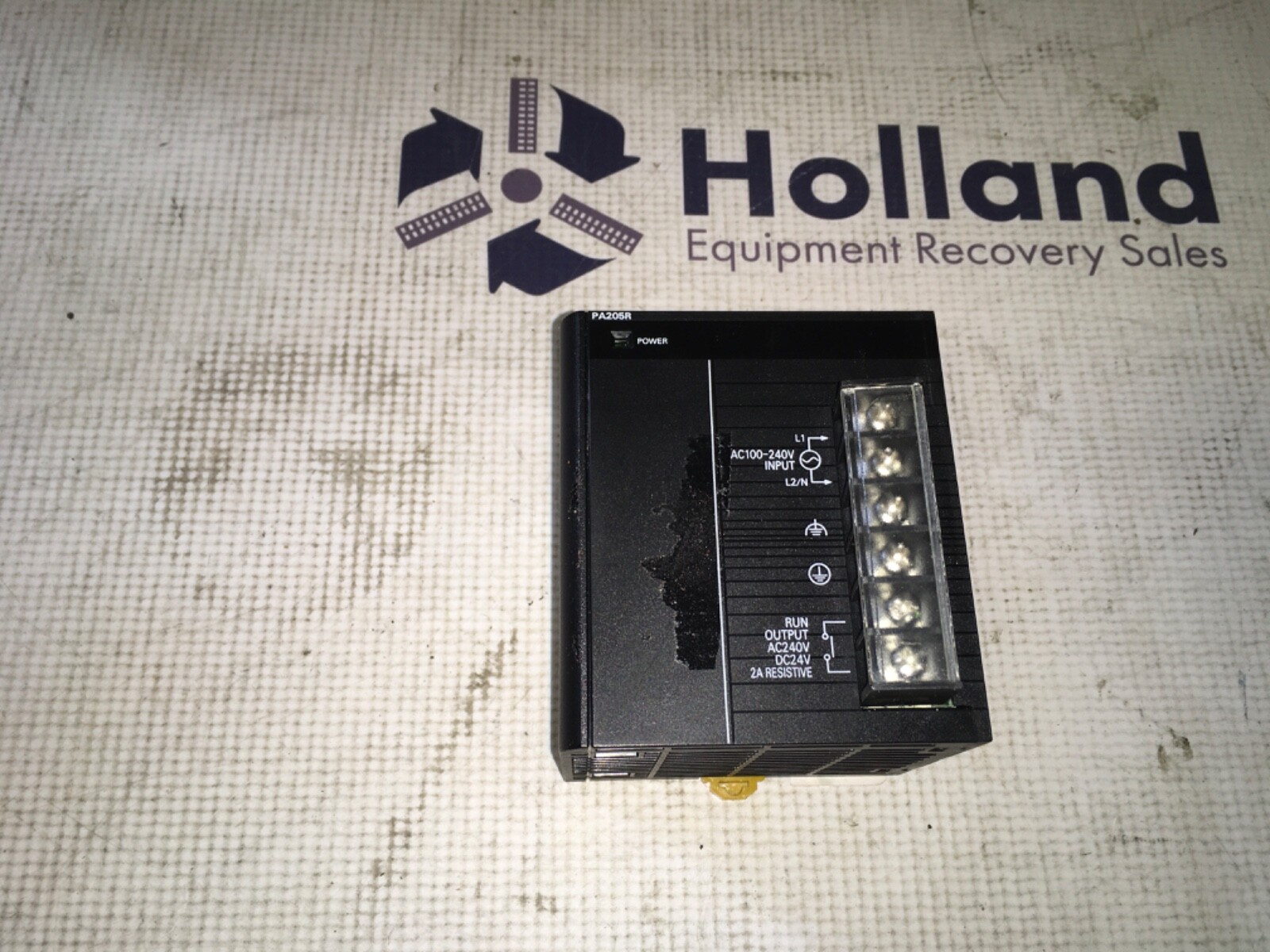 Omron power supply, CJ1W-PA205R, NOS, LG-2080