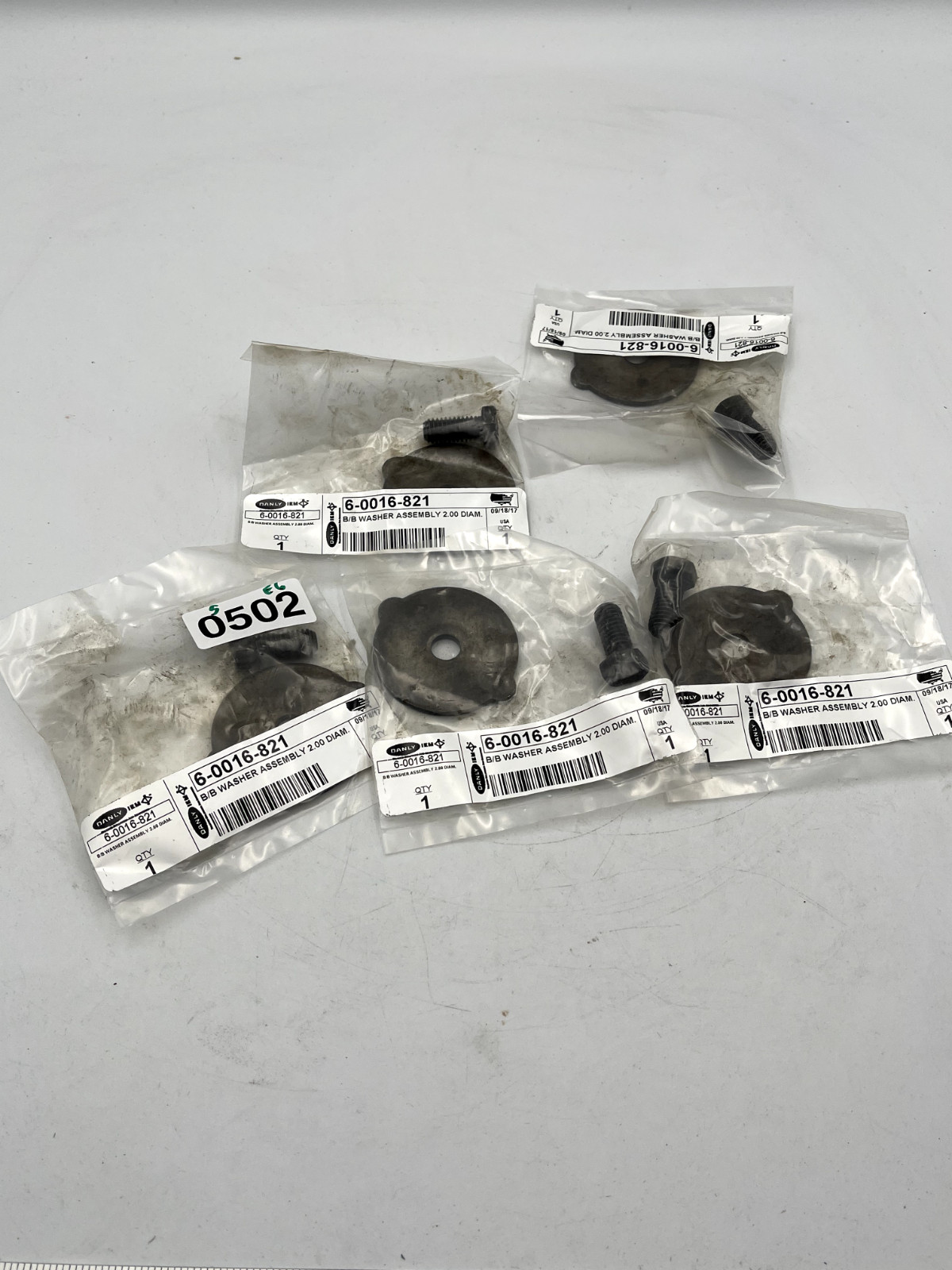 Danly 6-0016-821 Washer Assembly (Pack of 5)