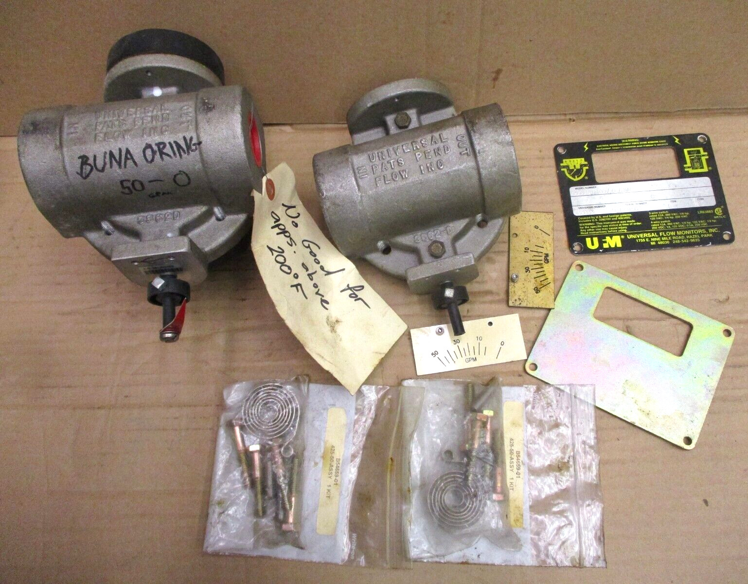 UFM Model No. 050GM-8-100V.9-AOWR Item 1 Type 4 A6739PA