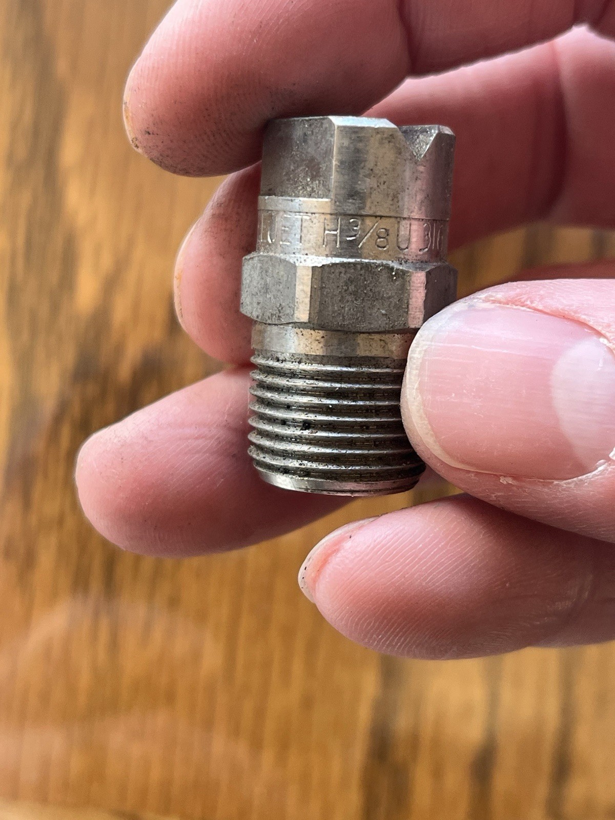 LOT S.S. Co. VEEJET H3/8U Air Nozzles 316SS Mod 5070