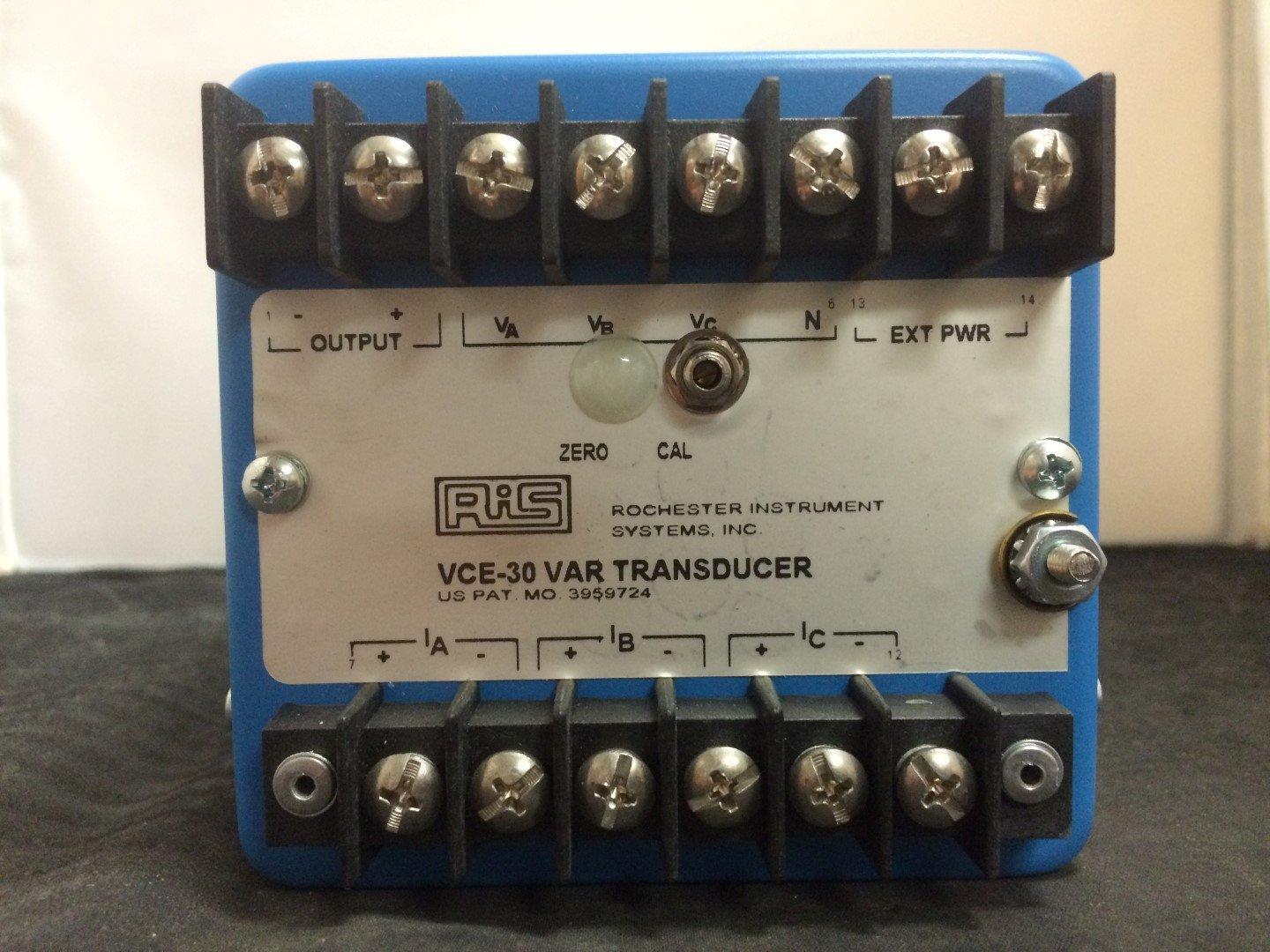 NEW Rochester Instrument Systems VCE-30 VAR Transducer