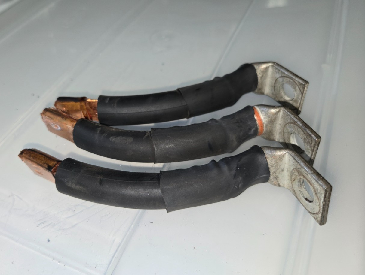 Breaker Bus Connection Shunt Copper Wire Spot Welder 150N 3/0CU