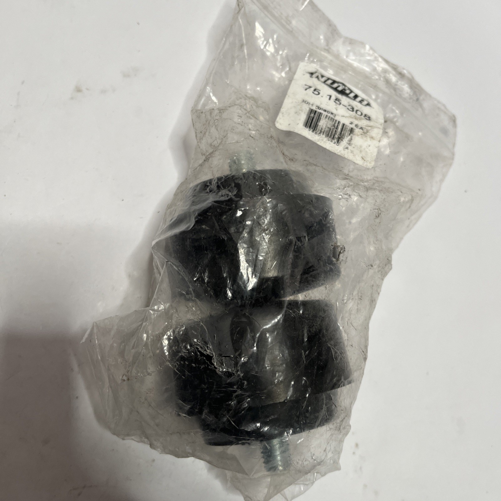 Nupla 75.15-308 Hard Nylon Black 30H (2 Pack)