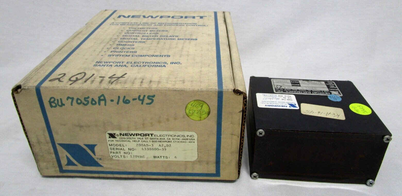 NEWPORT ELECTRONICS 200AS-3-A2-D2 DIGITAL VOLTMETER