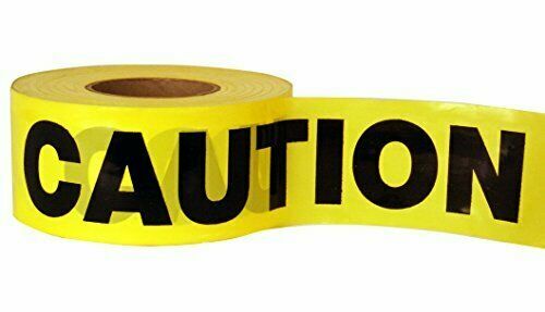 C.H. Hanson 19000 Caution Tape, 3″ x 1000′, FREE SHIPPING