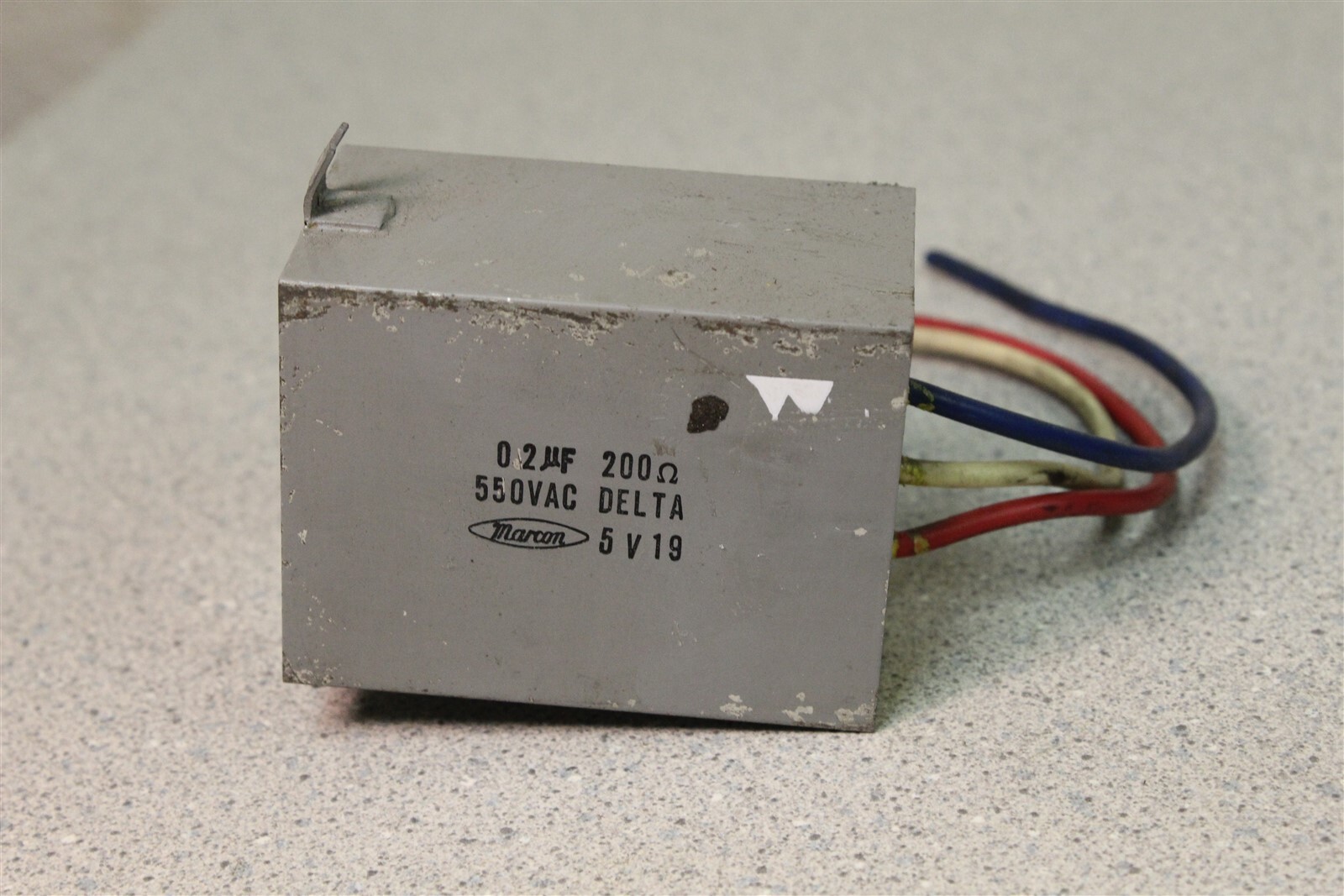 Marcon 0.2uf 200 550VAC Delta 4V18 Capacitor “B” *FREE SHIPPING*