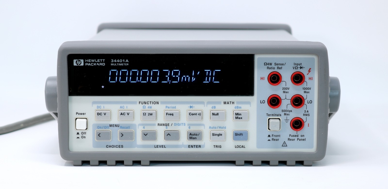 HP / Agilent / Keysight 34401A VFD to Dual Color LED Display Replacement