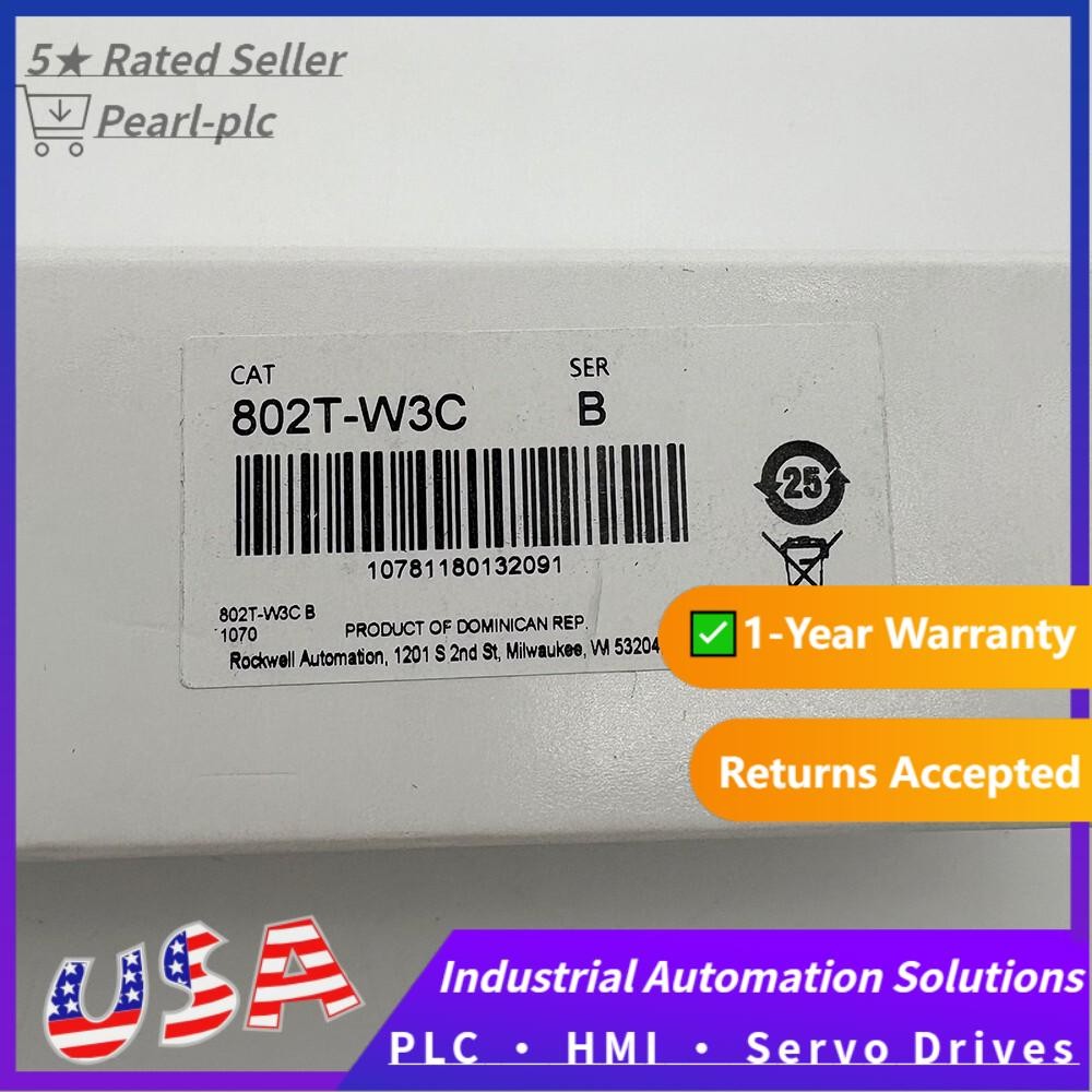 802T-W3C New Allen-Bradley Rod Lever 802T Limit Switch Levers in Stock 802TW3C