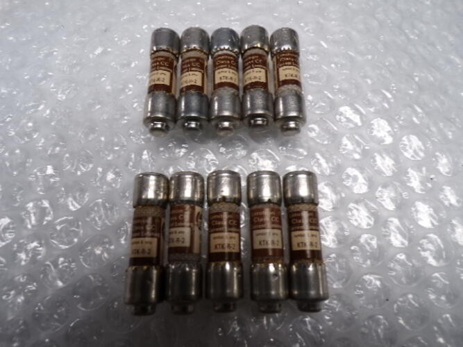 LIMITRON KTK-R-2 FUSE LOT OF 10 NSNP