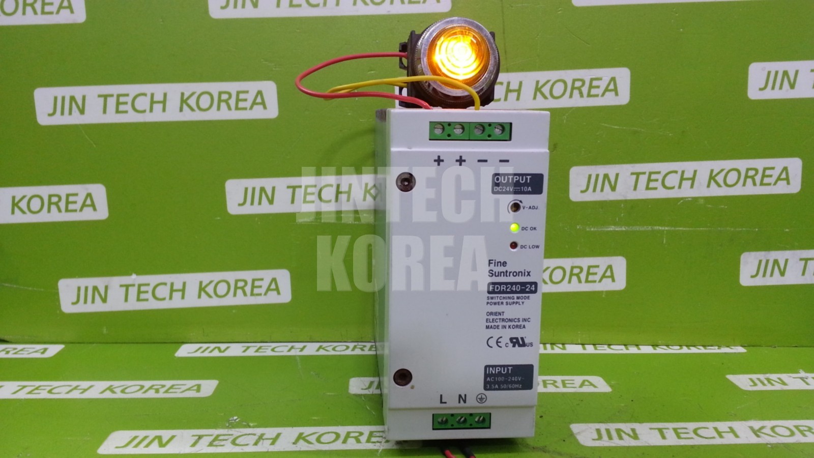Fine Suntronix FDR240-24 POWER SUPPLY DC 24V 10A Tested