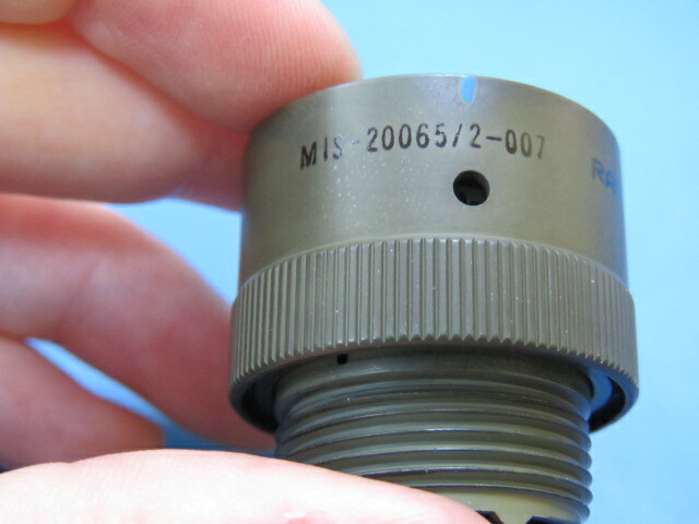 RAYCHEM MIS-20065/2-007 Qty of 1 per Lot CIRCULAR CONNECTOR