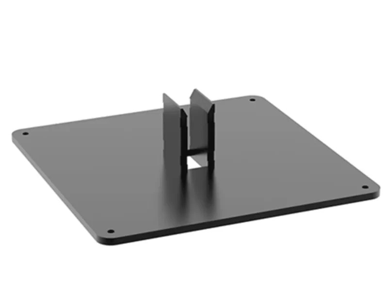 nVent HOFFMAN S2MPBS Syspend 281-Max Small Pedestal Base 15.83×15.83×4.41 Black