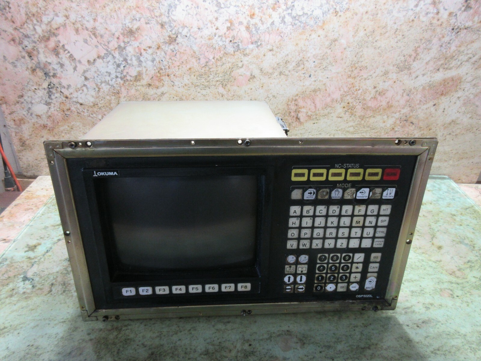 OKUMA LR15 OSP5020 MONITOR OPERATING PANEL HA-E0105-653-266 L-SC DISPLAY WARANTY