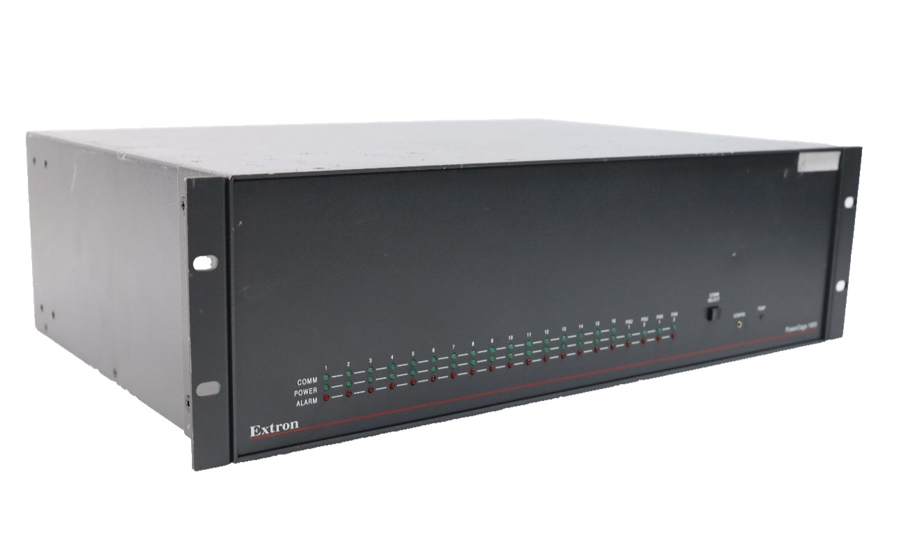 Extron PowerCage 1600 Enclosure Controller 16-Slot 3U Fiber Chassis