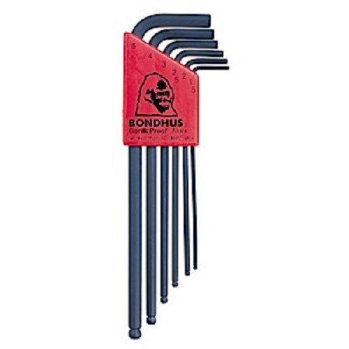Bondhus 10946 – Set 6 Ball End L-Wrenches 1.5-5mm – 1EA