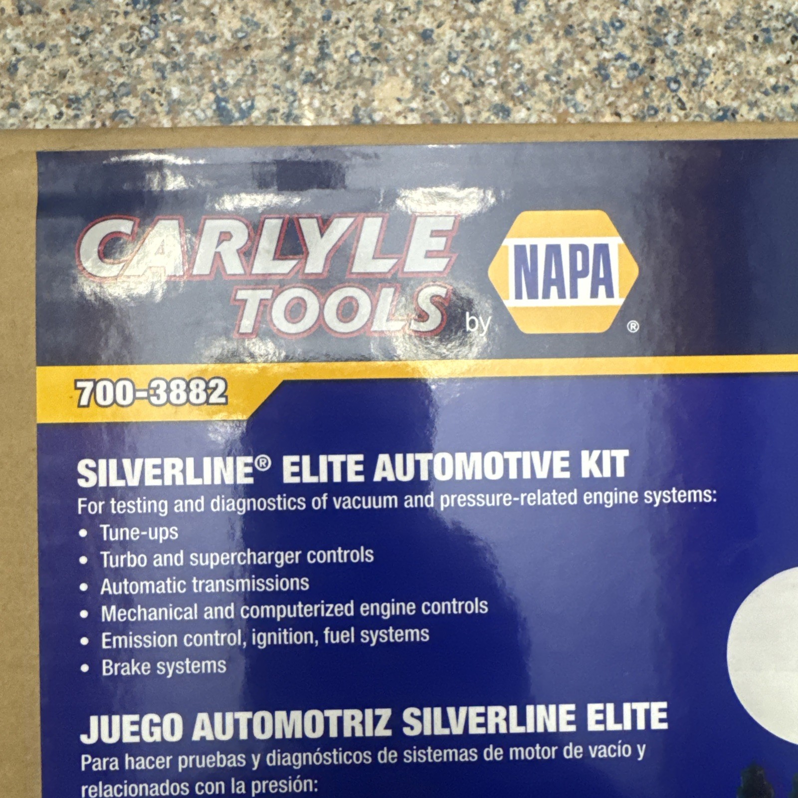 Napa Automotive Silver line Elite Brake Bleeding Kit 700-3872