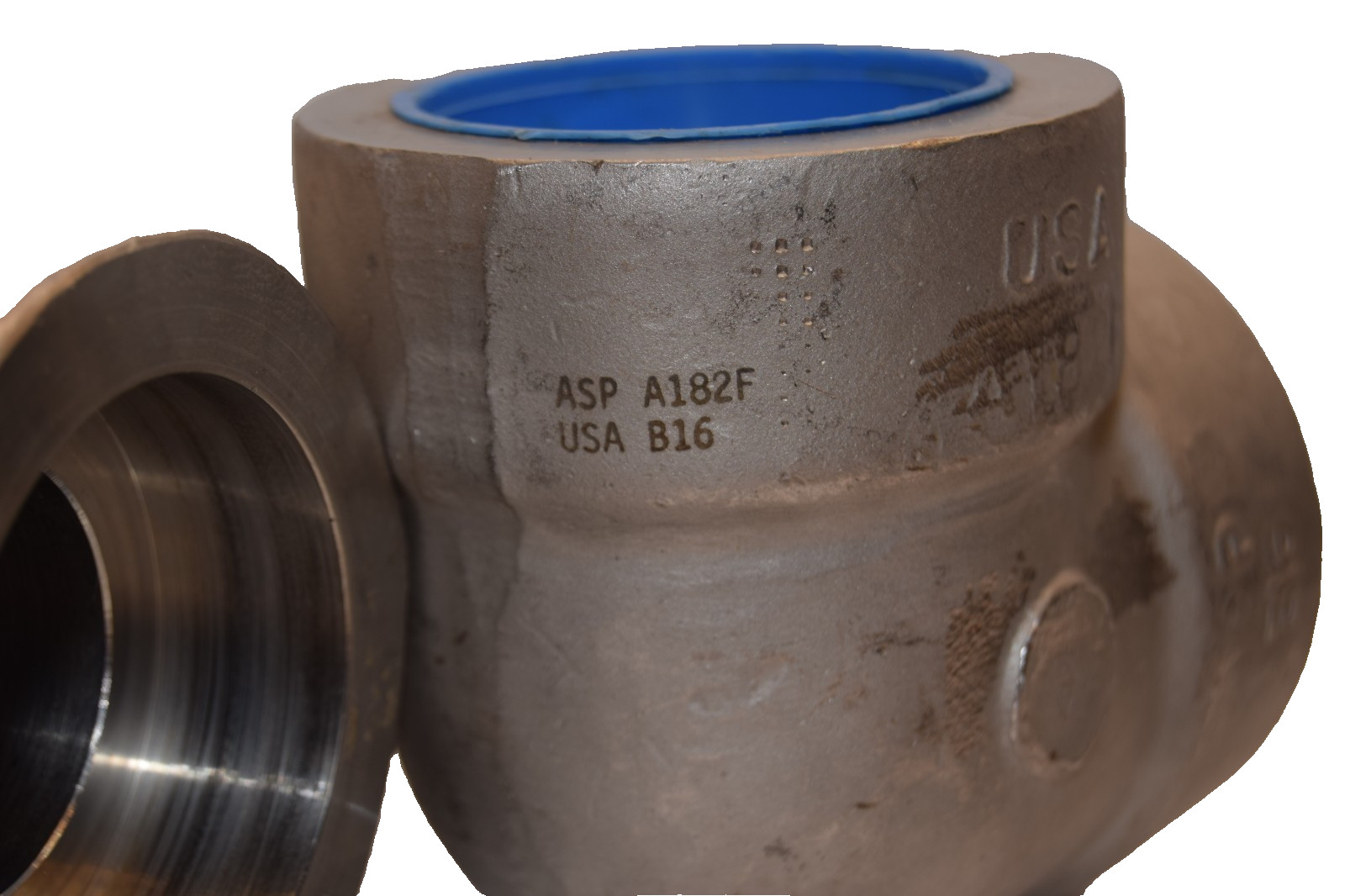 ASP A182F B16 2″ Stainless Steel 90 Degree Socket Connect Elbow (New – Lot of 2)