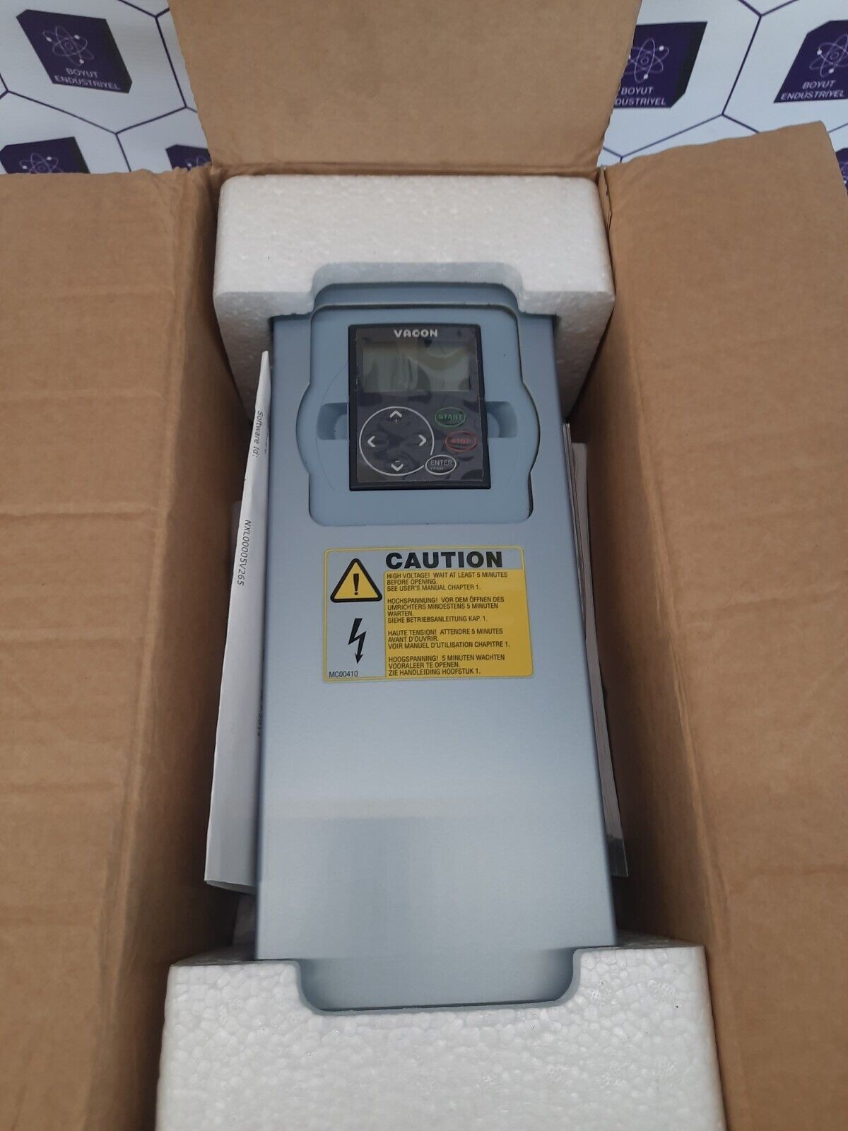 VACON NXL00095C5H1SSV0000 IP54/NEMA12 Drive Modified