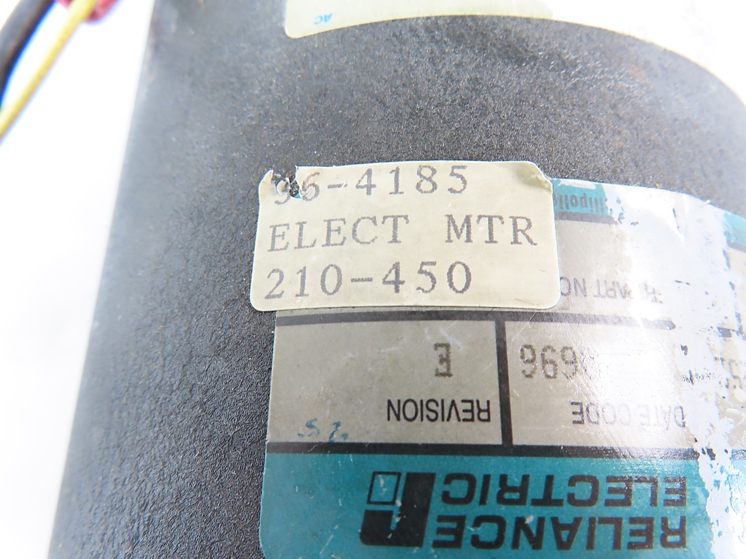 Reliance E726 Electro-Craft 0726-07-010 DC Brush Servo Motor 36-4185 210-450