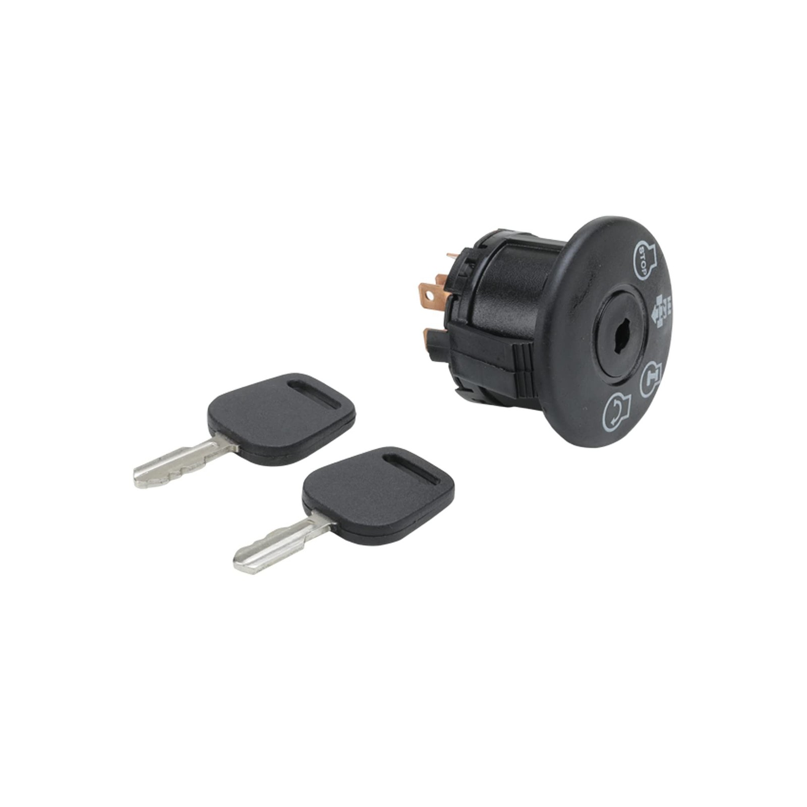 Ignition Starter Switch 4-Position 7-Terminal with 2 Keys – Replacement fo