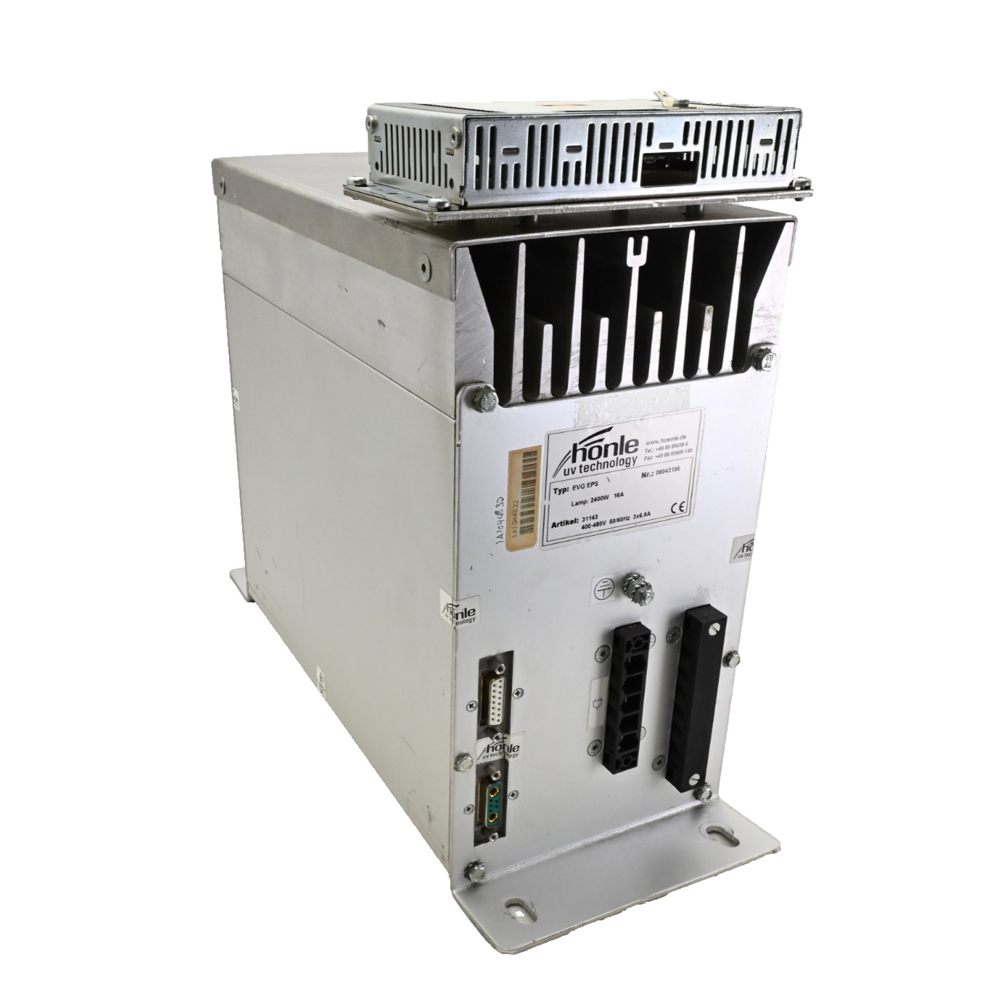 Honle EVG EPS60 031143 Power Supply Unit 2400W 16A 400-480V 50/60Hz, CX436-K01