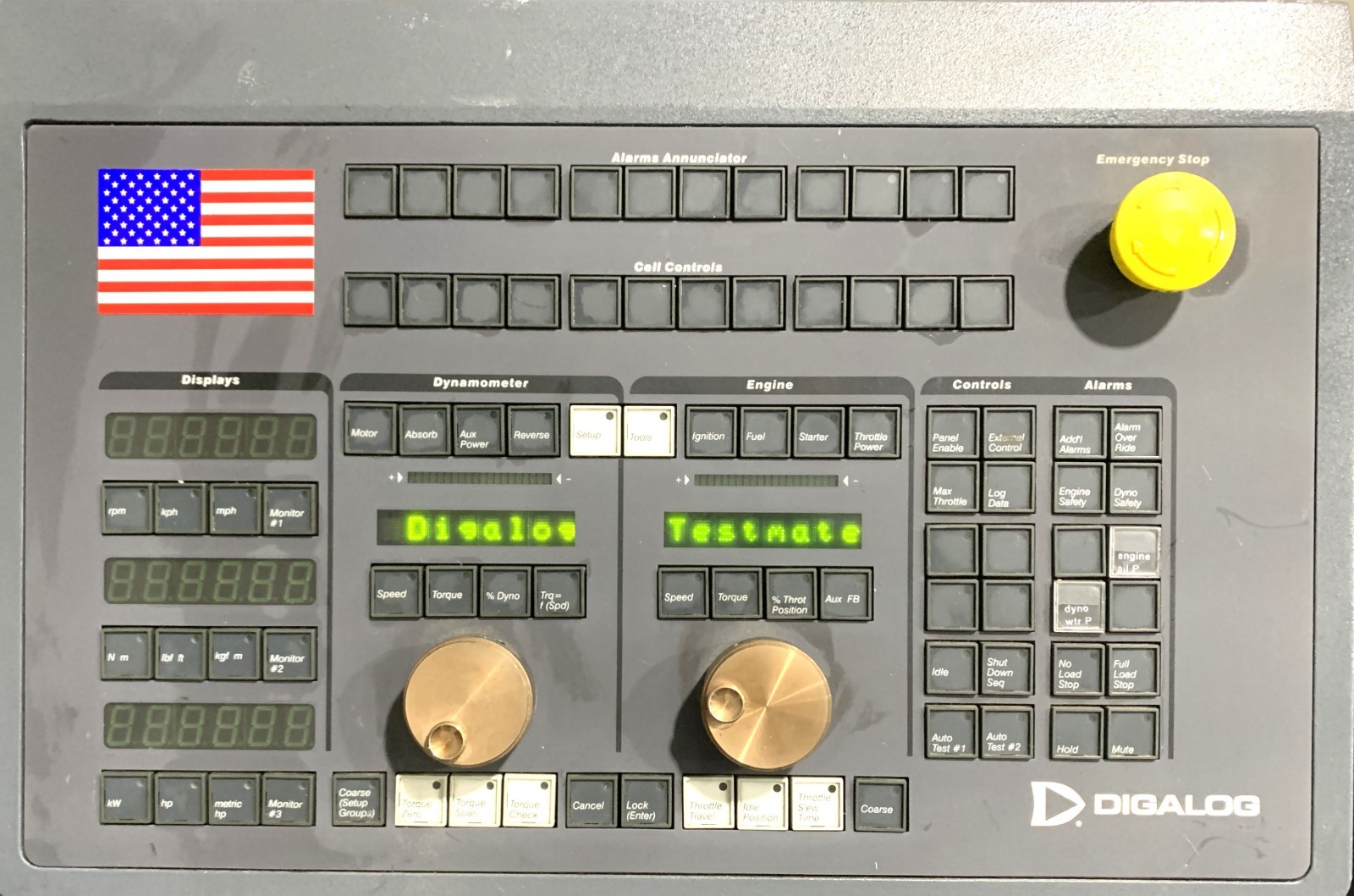 Digalog Testmate Remote MPN/949-2350 115/230VAC Power Tested