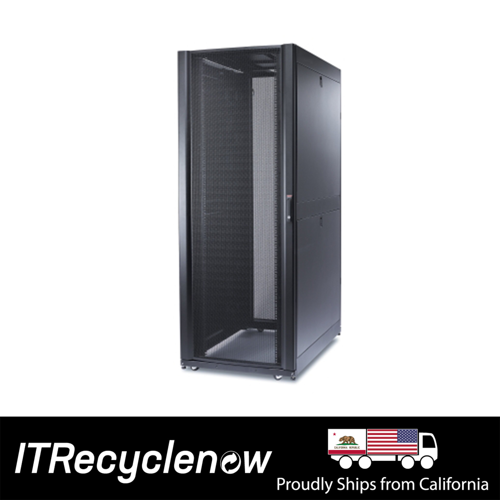 APC AR3355 NetShelter SX 45U 750mm x 1200mm Server Rack Enclosure w/ Key